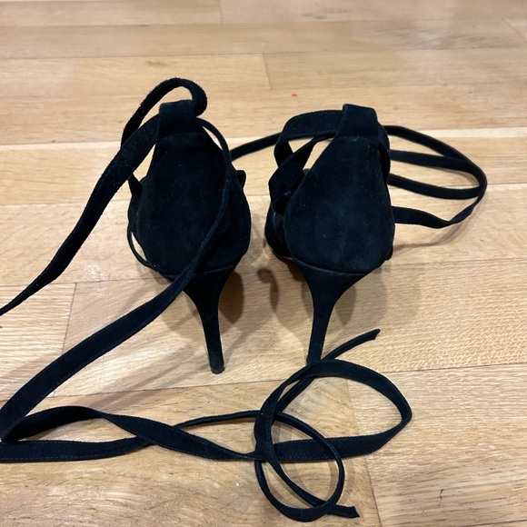 ALDO pointed toe pumps black suede - Picture 3 of 6